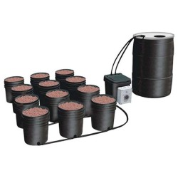 C.A.P. Ebb & Gro System 12-Site Hydroponic w/ Starter Nutrient Kit / EBB-12